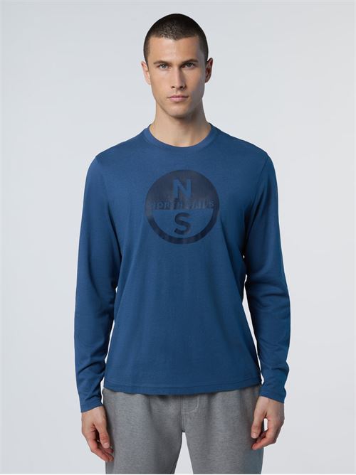 T SHIRT LONG SLEEVE W/GRAPHIC NORTH SAILS | 692850/787